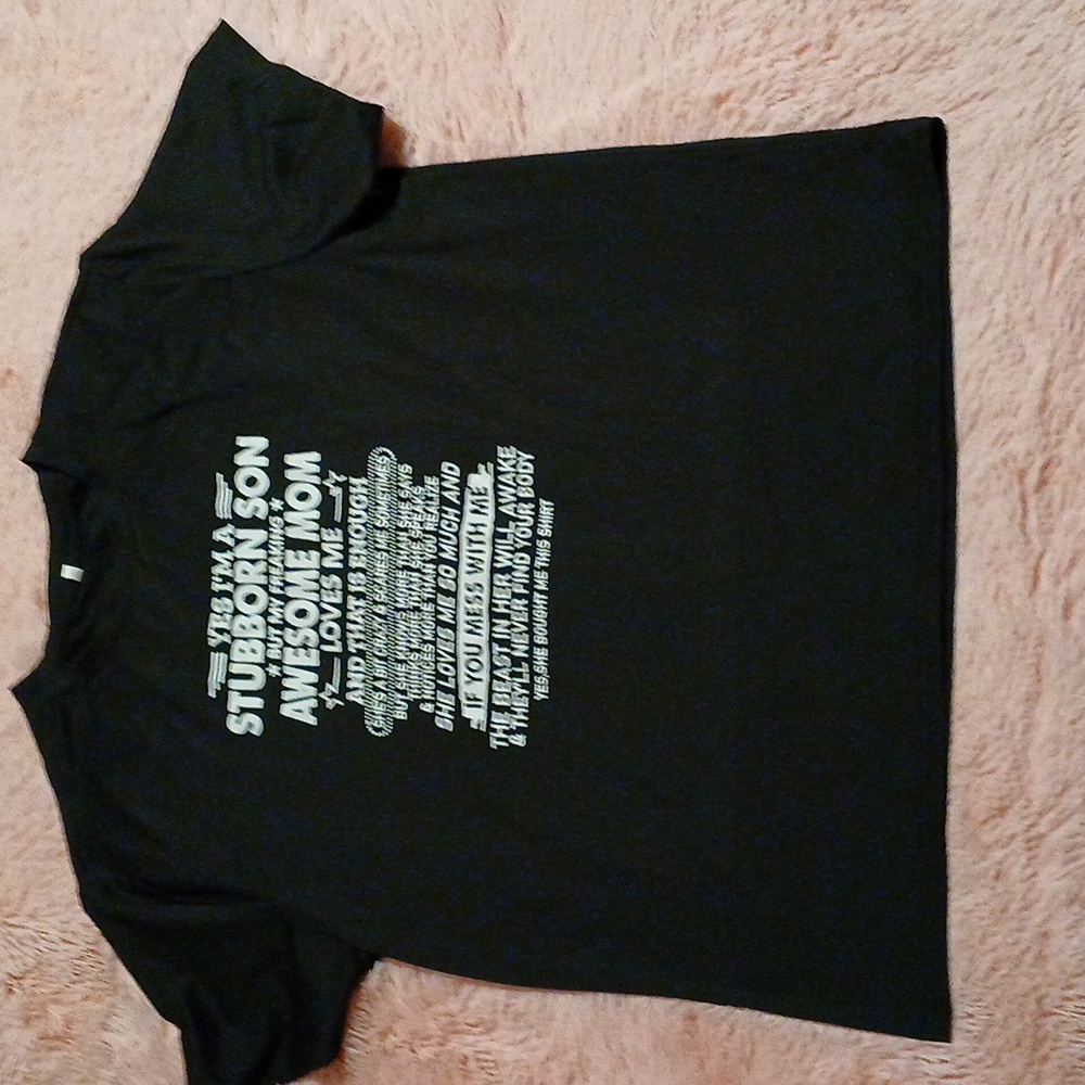 Mens t shirt mom to son